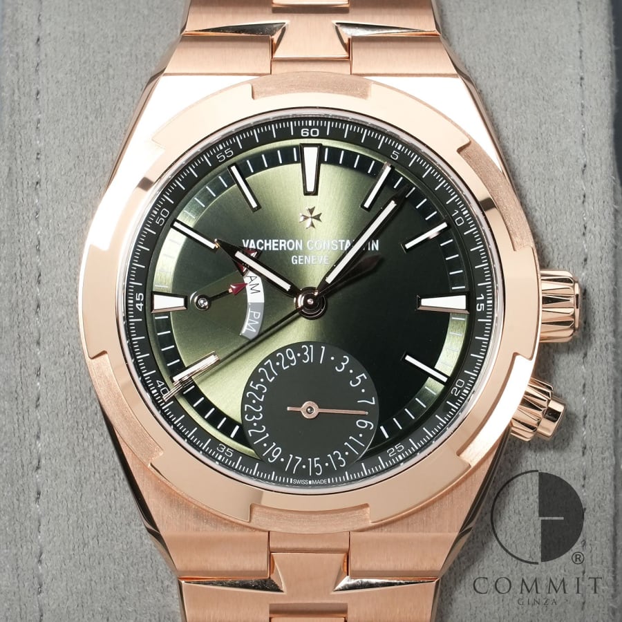 Vacheron Constantin - ヴァシュロンコンスタンタン オーヴァーシーズ デュアルタイム Ref.7920V/210R-B965 ピンクゴールド グリーン文字盤 【美中古】【腕時計】【送料無料】
