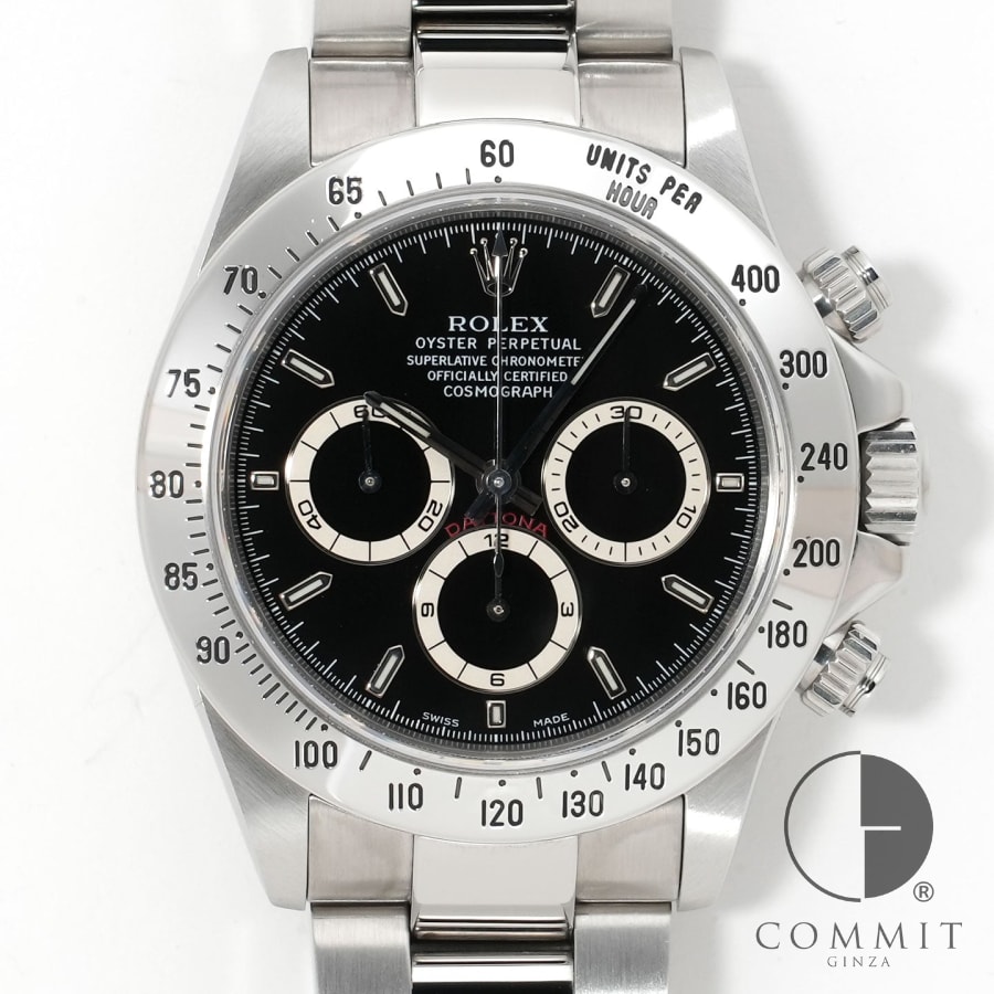 樂天商城 - ロレックス デイトナ エルプリメロ Ref.16520 ステンレススチール ブラック文字盤 【美中古】【腕時計】【送料無料】