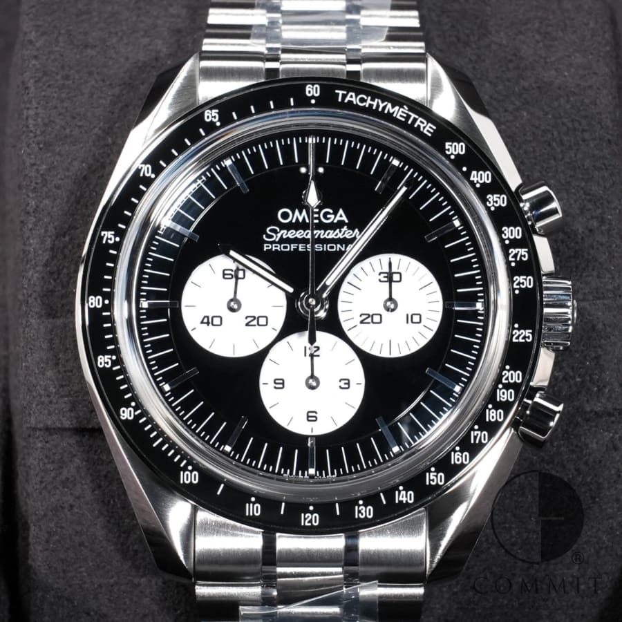 樂天商城 - オメガ スピードマスター ムーンウォッチ プロフェッショナル Ref.310.30.42.50.01.004 ステンレススチール ブラックxホワイト文字盤 【未使用】【腕時計】【送料無料】