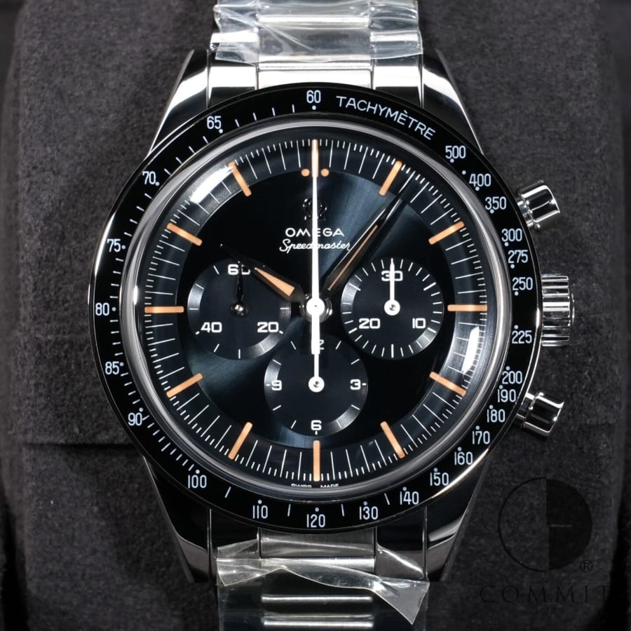 オメガ スピードマスター ファーストオメガ イン スペース Ref.310.30.40.50.06.001 ステンレススチール ブルーグレー文字盤 【未使用】【腕時計】【送料無料】