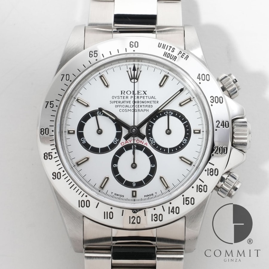 Rakuten - ロレックス デイトナ エルプリメロ Ref.16520 ステンレススチール ホワイト文字盤 セミヴィンテージ 【中古】【腕時計】【送料無料】
