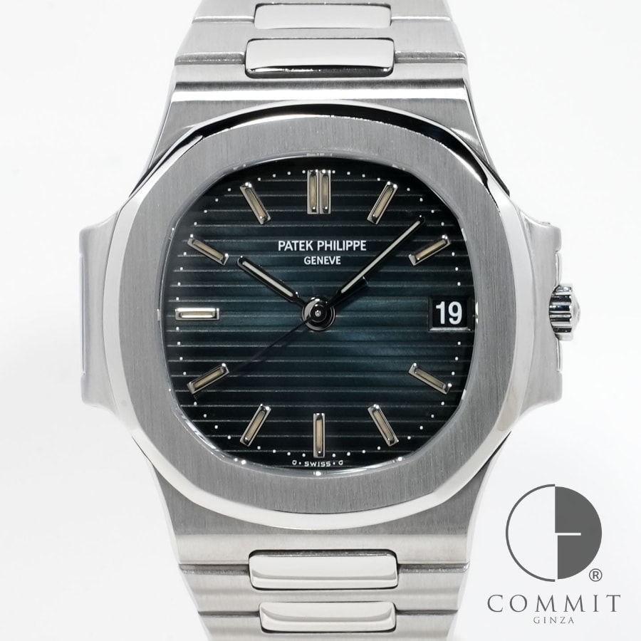 パテックフィリップ ノーチラス Ref.3800/1 ステンレススチール ブルー文字盤 【美品】【腕 ...
