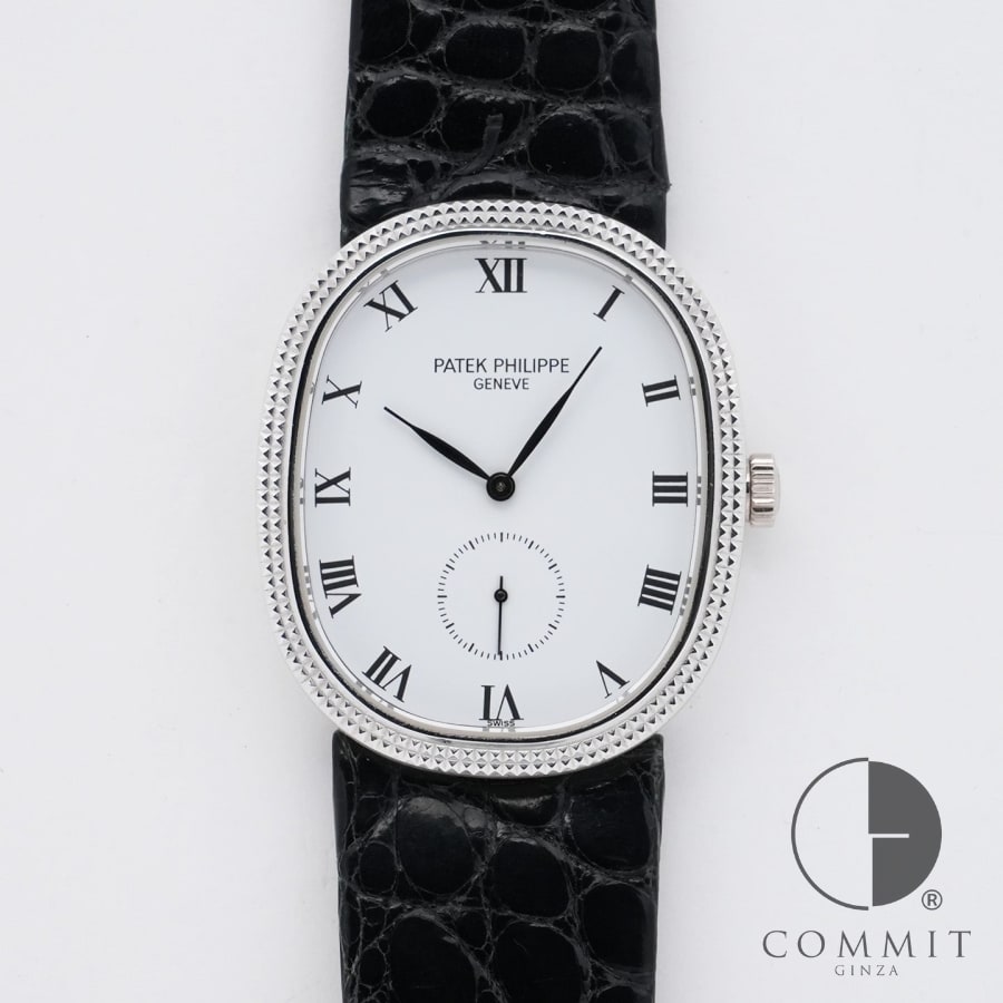 極美品 PATEK PHILIPPE パテック フィリップ ゴールデンエリプス ロングブレス メンズ 時計 中古 4b013738 PATEK PHILIPPE - 極美品 PATEK PHILIPPE パテック フィリップ