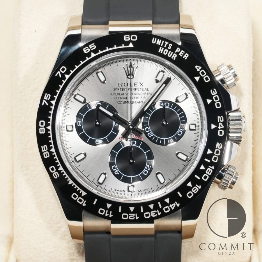 DAYTONA - ロレックス デイトナ Ref.116519LN ホワイトゴールド スチールxブラック文字盤 【中古】【腕時計】【送料無料】