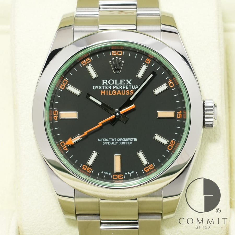 ロレックス ミルガウス Ref.116400GV ス