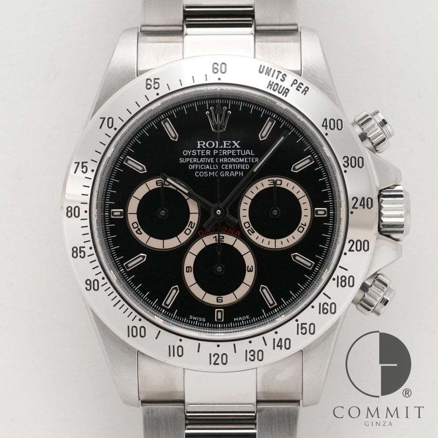 Rakuten - ロレックス デイトナ エルプリメロ Ref.16520 ステンレススチール ブラック文字盤 セミヴィンテージ 【中古】【腕時計】【送料無料】