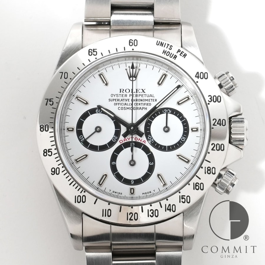 Rakuten - ロレックス デイトナ エルプリメロ Ref.16520 ステンレススチール ホワイト文字盤 セミヴィンテージ 【中古】【腕時計】【送料無料】