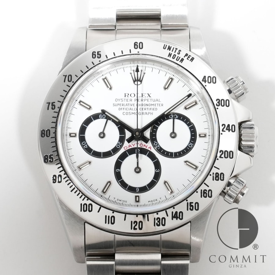 Rakuten - ロレックス デイトナ エルプリメロ Ref.16520 ステンレススチール ホワイト文字盤 セミヴィンテージ 【中古】【腕時計】【送料無料】
