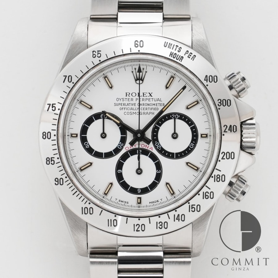 ロレックス デイトナ エルプリメロ Ref.16520 ステンレススチール ホワイト文字盤 セミヴィンテージ 【中古】【腕時計】【送料無料】