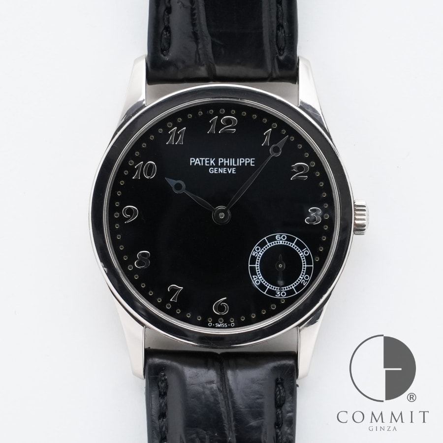 乐天商城 - パテックフィリップ カラトラバ Ref.5026G-001 ホワイトゴールド ブラック文字盤 【中古】【腕時計】【送料無料】