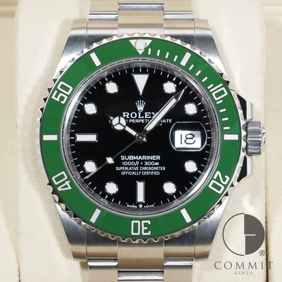乐天商城 - ロレックス サブマリーナー デイト Ref.126610LV ステンレススチール ブラック文字盤 【美品】【腕時計】【送料無料】