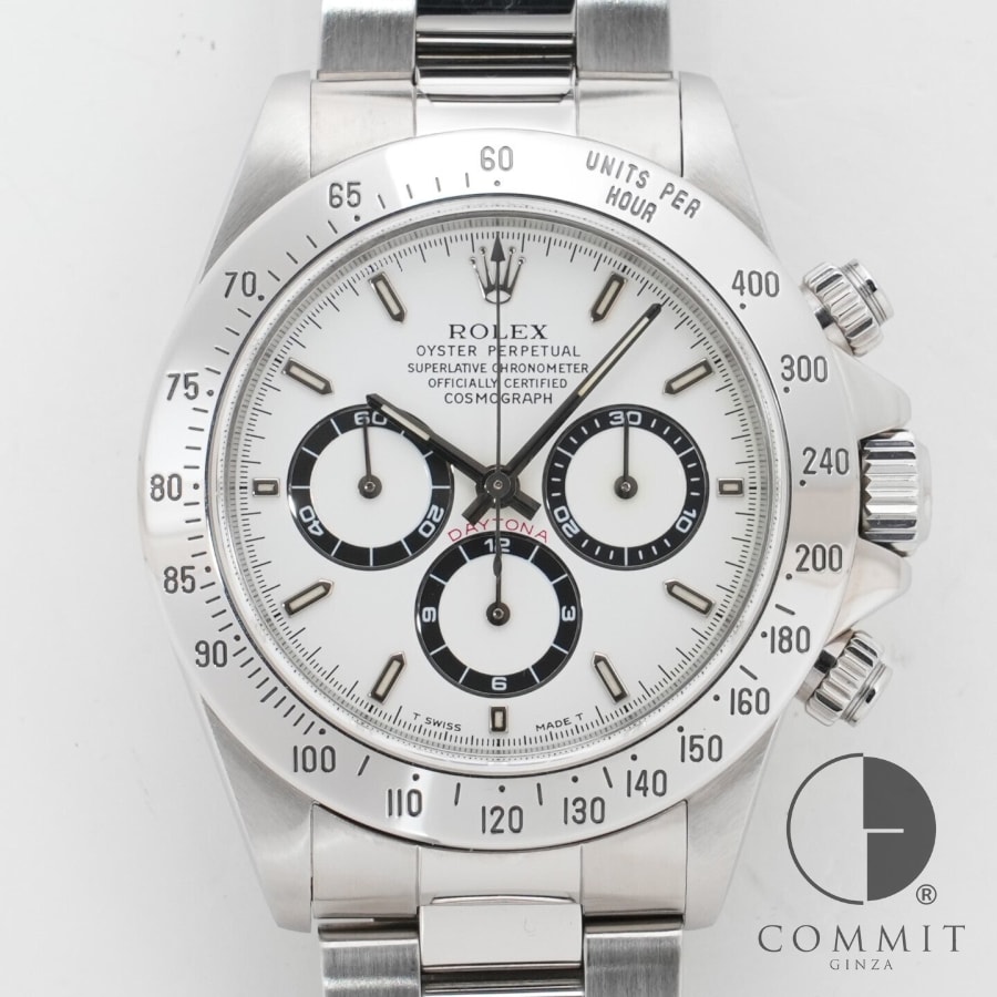 ロレックス デイトナ エルプリメロ Ref.16520 ステンレススチール ホワイト文字盤 セミヴィンテージ 【中古】【腕時計】【送料無料】