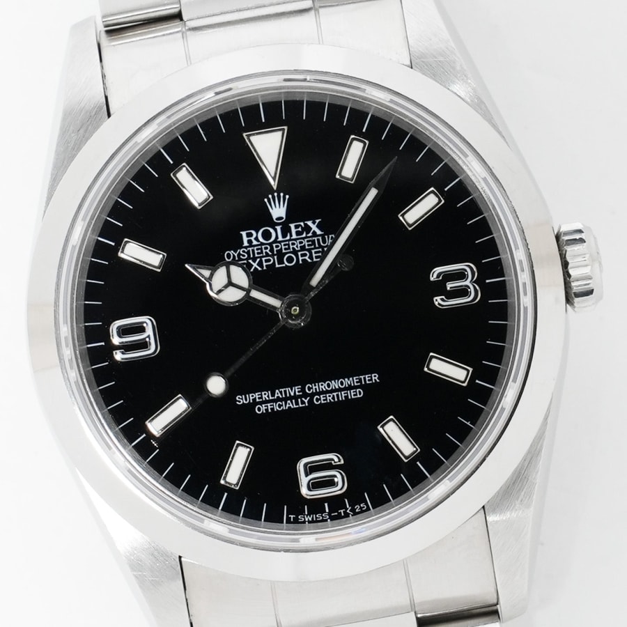 ロレックス エクスプローラーI Ref.14270 ステンレススチール ブラック文字盤 オイスターブレスレット セミヴィンテージ commit-ginza-10005096 コミット銀座 楽天市場店 サンプル画像2