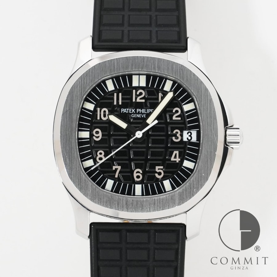 パテックフィリップ アクアノート ミディアム Ref.5066A-001 ステンレススチール ブラック文字盤 【中古】【腕時計】【送料無料】