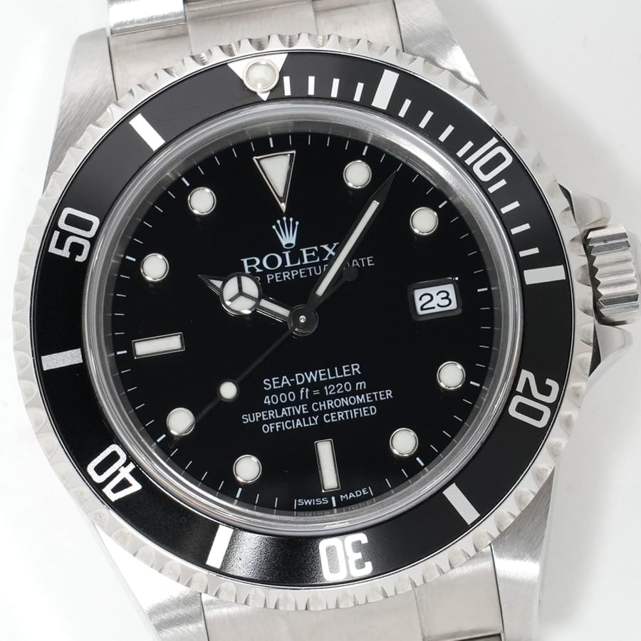 ロレックス シードゥエラー Ref.16600 ステンレススチール ブラック文字盤 中古 腕時計 commit-ginza-10005796 コミット銀座 楽天市場店 サンプル画像2
