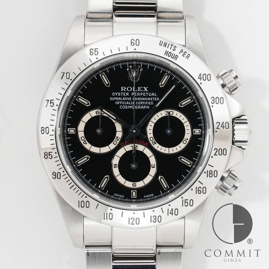 ロレックス デイトナ エルプリメロ Ref.16520 ステンレススチール ブラック文字盤 【中古】【腕時計】【送料無料】