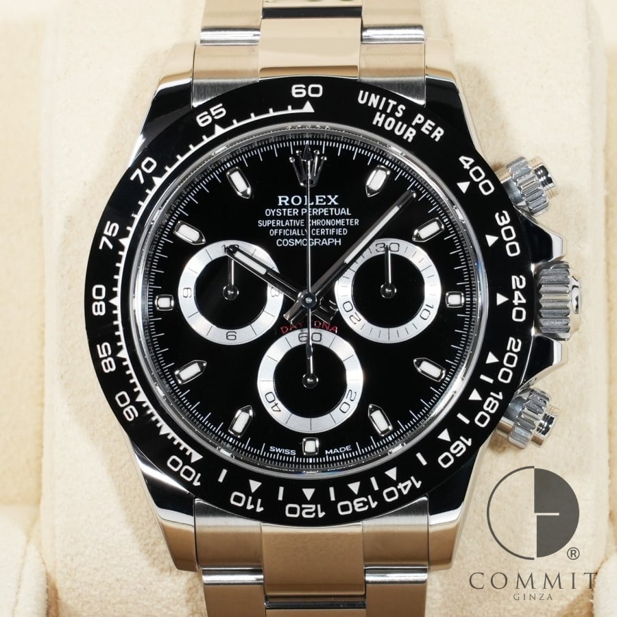 ロレックス デイトナ Ref.116500LN ステンレススチール ブラック文字盤 【中古】【腕時計】【送料無料】