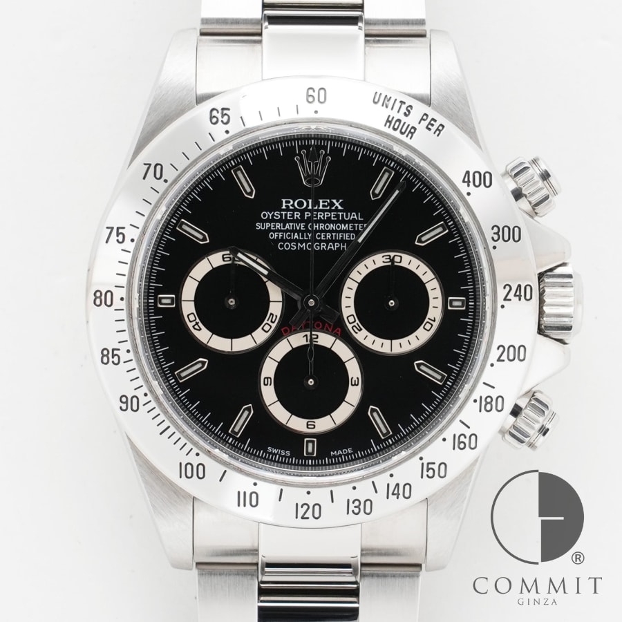 ロレックス デイトナ エルプリメロ Ref.16520 ステンレススチール ブラック文字盤 【中古】【腕時計】【送料無料】