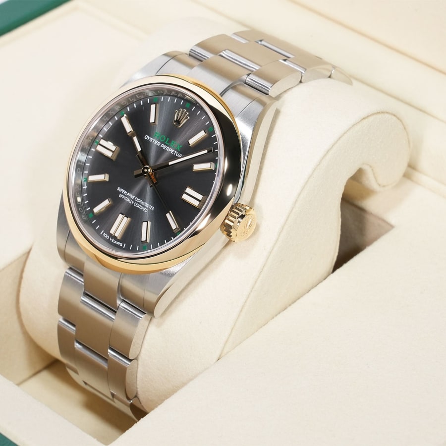 ロレックス オイスターパーペチュアル 41 Ref.134303 ステンレススチール イエローゴールド スレート文字盤 未使用 commit-ginza-10006579 コミット銀座 楽天市場店 サンプル画像3