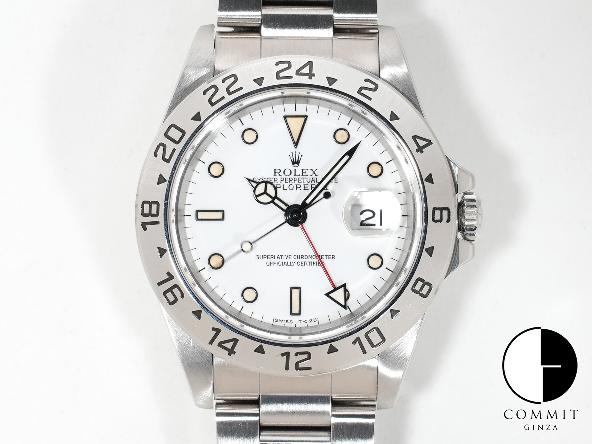 うな 新作NY柄 rolex909 #explorer2909 ROLEX Ref.16570 Used 1993 CODE:232370