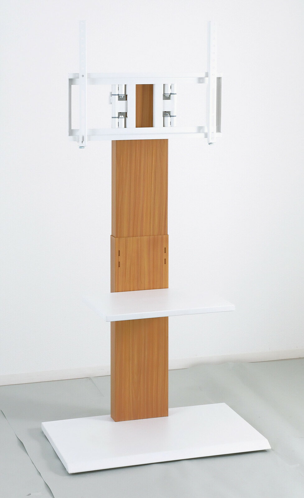 壁掛け風アングルテレビ台 ハイタイプ ナチュラル テレビ台 テレビボード 高さ調節 テレビスタンド TV台 TVスタンド おしゃれ リビング 32型 50型 55型 壁面テレビ台 55インチ 60インチ スイング(3.0)