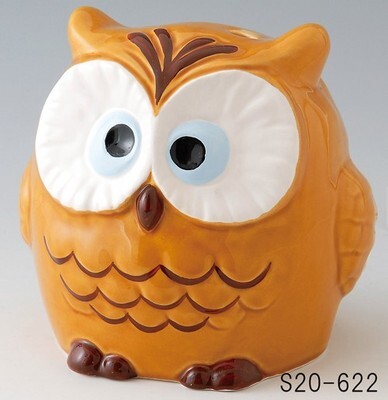 蚊遣器 フクロウ 日本製 陶器 蚊遣り器 蚊取り線香入れ おしゃれ かわいい 国産 置物 飾り物 オブジェ 置き物 和雑貨 和モダン ノスタルジック 可愛い お洒落 レトロ 梟 ふくろう