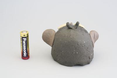 日本製 百ふくろう置物 置き物 オブジェ 飾り物 梟 アニマルオブジェ フクロウ 和風 和モダン 和テイスト かわいい おしゃれ 和室 陶器 インテリア雑貨 和室 リビング 玄関 レトロ ギフト 贈り物 国産 [3]