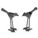 鳥ペア キャンドルスタンド キャンドルホルダー ロウソク立て 蝋燭立て アンティーク調