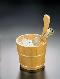 木製ワインクーラー 椹 片手冷酒クーラー キッチン 酒器 日本製 木製 桶 料理演出 飲食店 ホテル 旅館