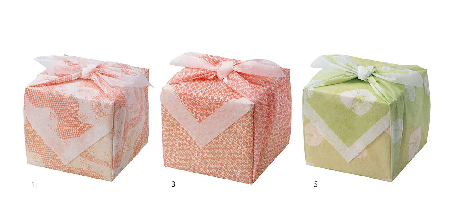 重箱包み 20枚入 梅の香り 麻の葉柄 グリーン 75cm キッチン 迎春 日本製 料理演出 和食料理 飲食店 ホテル 旅館