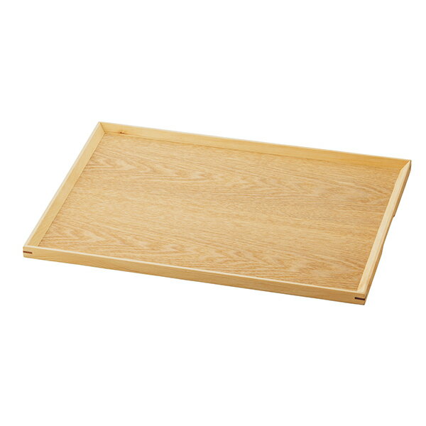 木製ノンスリップ マルチトレイ ナチュラルキッチン トレー お盆 滑り止め かわいい 特大 木目 北欧 カントリー シンプル ナチュラルテイスト