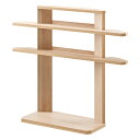 高さ調整可能 後付けヘッドボード ナチュラル 幅97cm スリム 宮 収納 サイドボード シェルフ シングルベッド 隙間 すきま収納 隙間収納 本棚 サイドラッ...