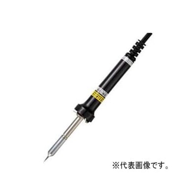 商品詳細サイズ商品説明 【特長】 ●高性能セラミックヒーターの採用により、コテ先温度の立ち上りが速く、約1分でハンダ付けが可能です。 ●ヒーターと電源コードの接続に小型コネクターを採用しヒーターの交換がワンタッチでできます。 ●グリップから...