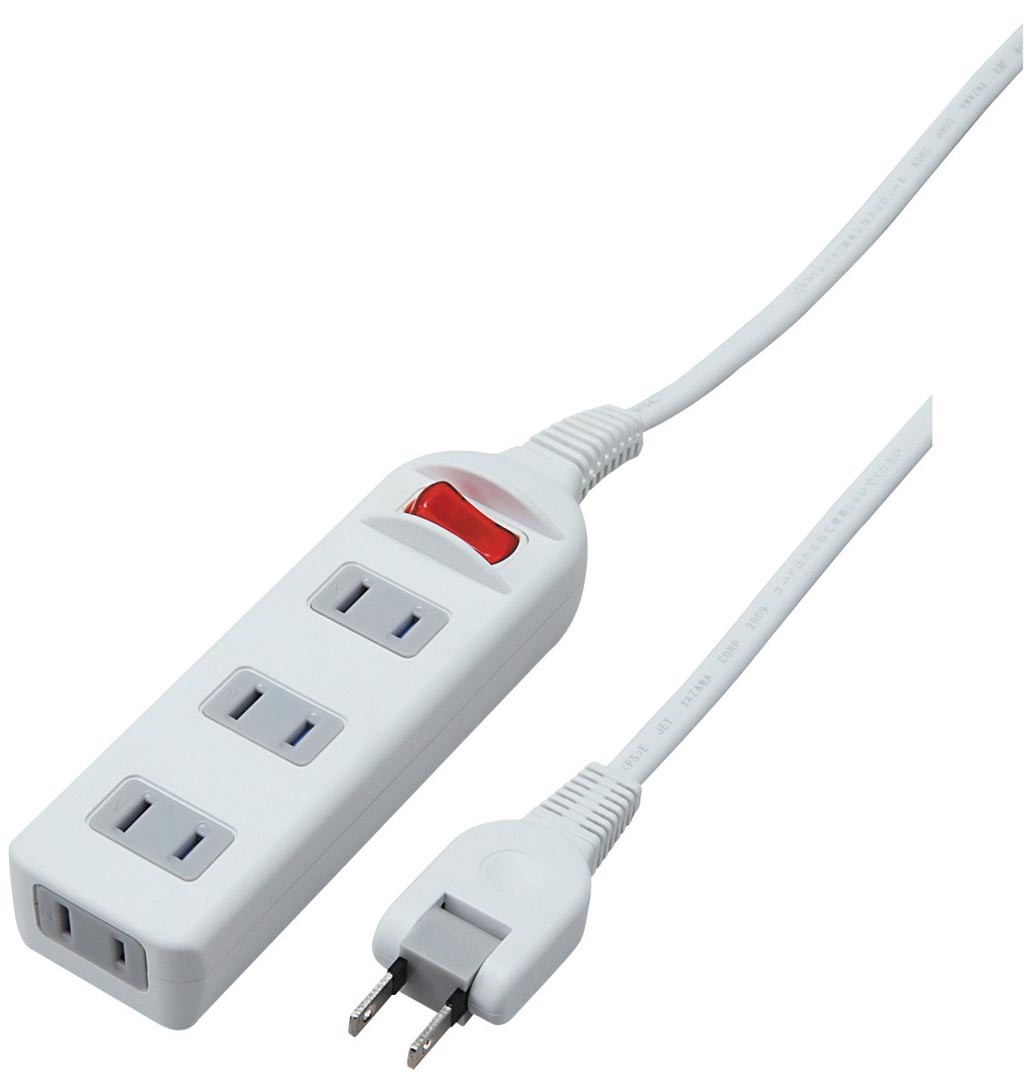 耐トラシャッター集中スイッチ付　4個口　5m　Y02S415WH