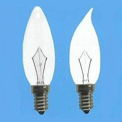 Filament Lamps - シャンデリア球　C32　段付　クリア　E14　C32E14D100110V60WC
