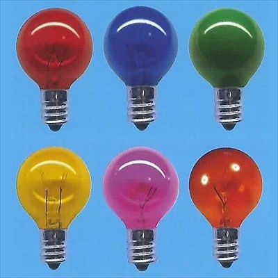 透明カラー球 G30 透明イエロー E12 G30E12110V5WCY [2]