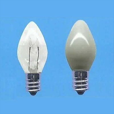 Filament Lamps - ローソク球　C7　クリア　E12　ローソクC7E12C