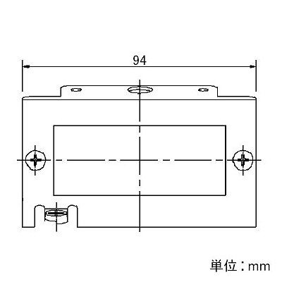 パナソニック インナーコンセント器具ブロック 取付枠 3コ用 NE30009K