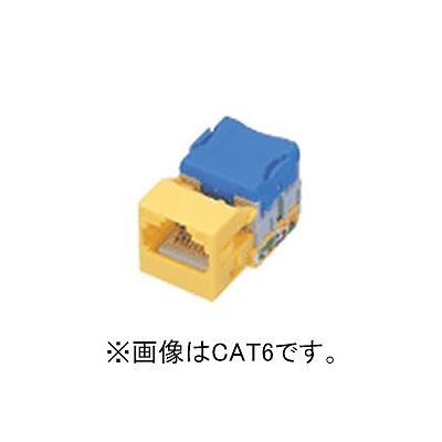 パナソニック パッチパネル用モジュール CAT5E イエロー NR3061Y [2]