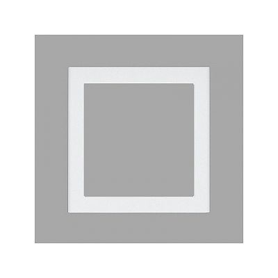 パナソニック 簡易耐火用スイッチプレート 2連接穴用 スクエア ホワイト WT8392W