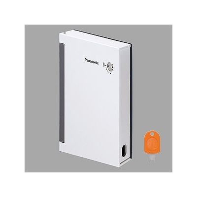 パナソニック 防雨スイッチガードプレート 1連用 簡易鍵付 スイッチ取付枠付 ホワイト WTC7981W