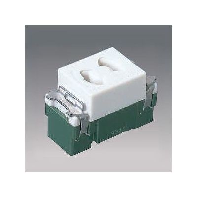 パナソニック 埋込抜け止めコンセント 15A 125V ホワイト WN1061SW