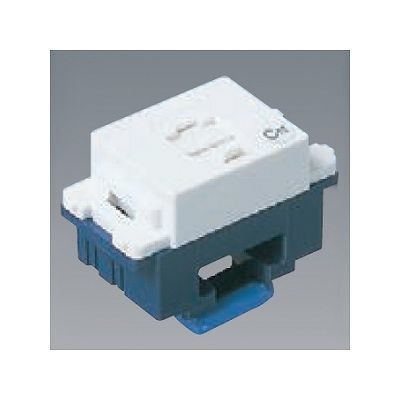 パナソニック 埋込コンデンサ付テレホンモジュラジャック 6極2心 ホワイト WN4623WK