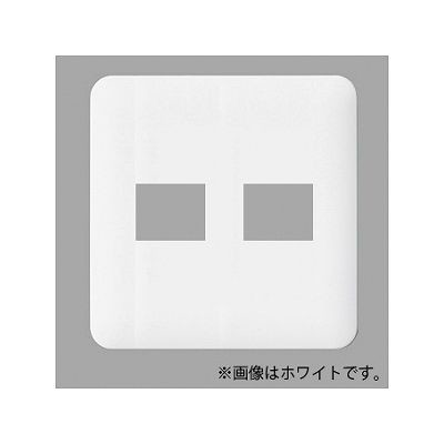 乐天商城 - パナソニック 簡易耐火用コンセントプレート 2コ（1コ＋1コ）用 ラウンド ベージュ WTF7772F