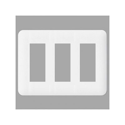 パナソニック 簡易耐火用コンセントプレート 9コ用 ラウンド ホワイト WTF7709W