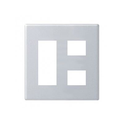 パナソニック 新金属コンセントプレート2型 2連用 5コ用 WTF9205