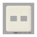 パナソニック フルカラー モダンプレート 2コ(1コ+1コ)用 ダークベージュ WN6072Y