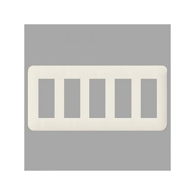 パナソニック フルカラー モダンプレート 15コ用 ミルキーホワイト WN6015W