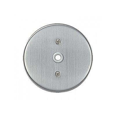 フルカラー 新金属電話線プレート 丸型 プレート径105mm 取付枠付 WN7580