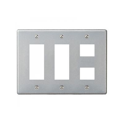 パナソニック フルカラー ステンレス標準プレート 8コ用 WN7608K